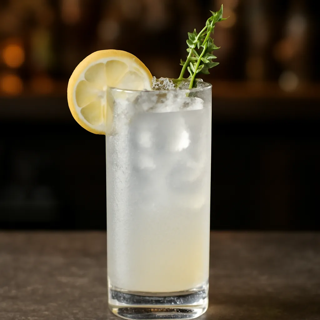 Gin Collins Thyme
