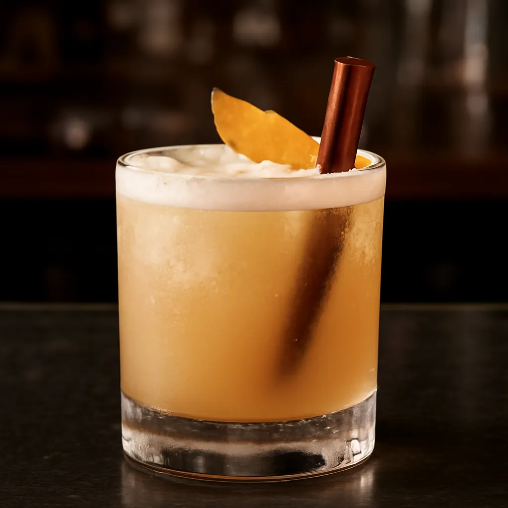 Tequila Cinnamon Sour