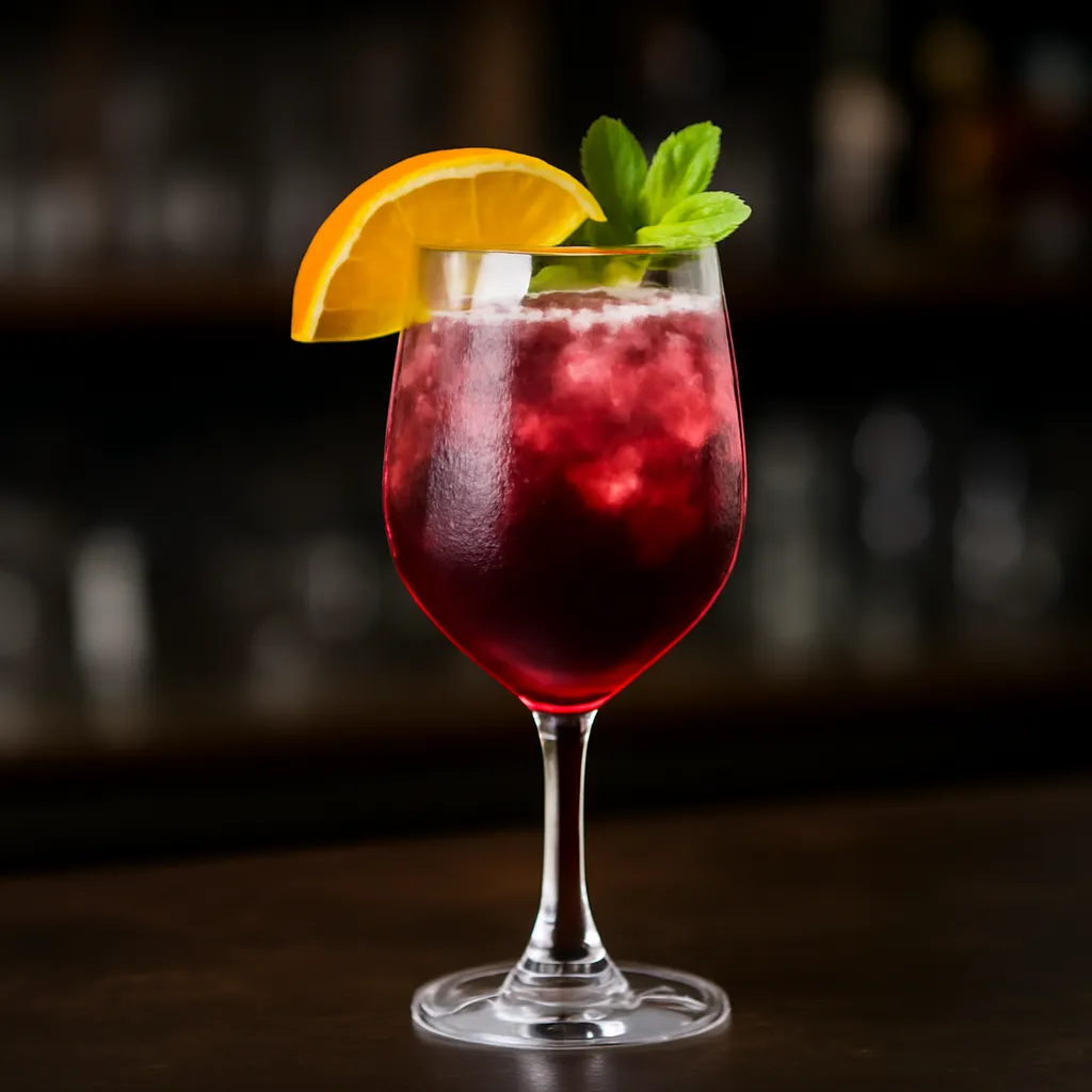 Red Wine Spritzer