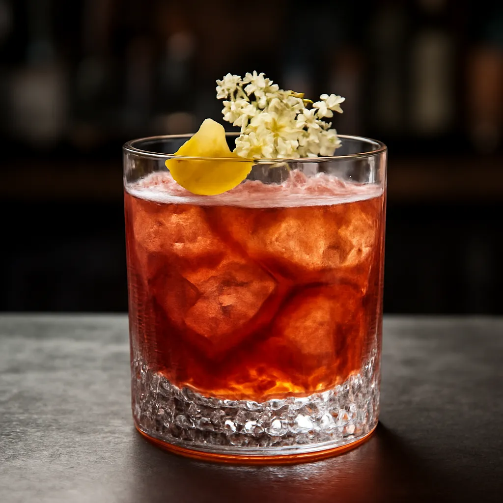 Elderflower Negroni