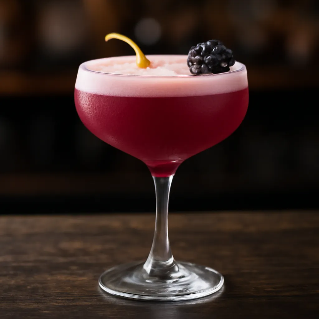 Sake Sour Blackberry