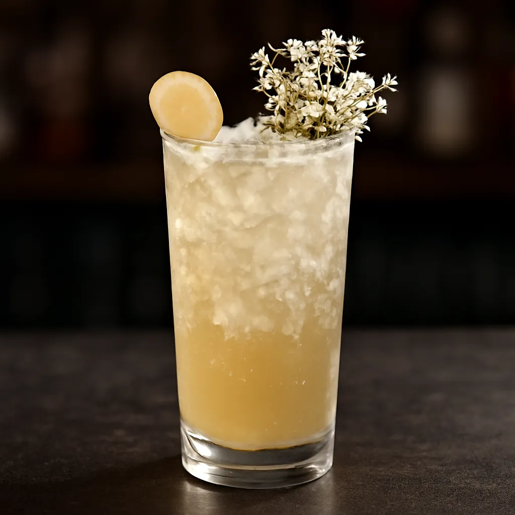 Elderflower Ginger Fizz