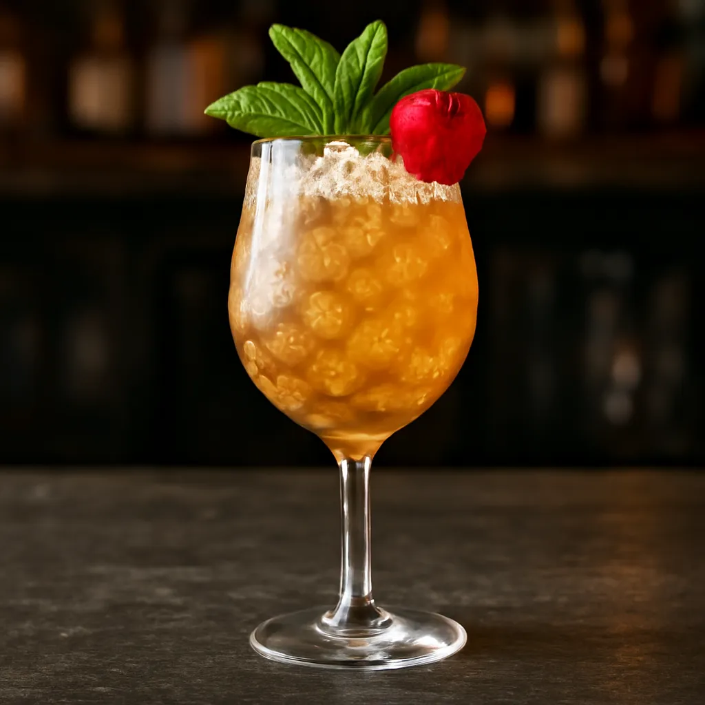 Champagne Cobbler Royale