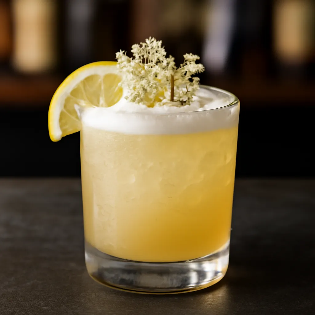 Honey Elderflower Sour