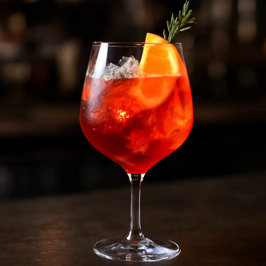 Scotch Campari Spritz