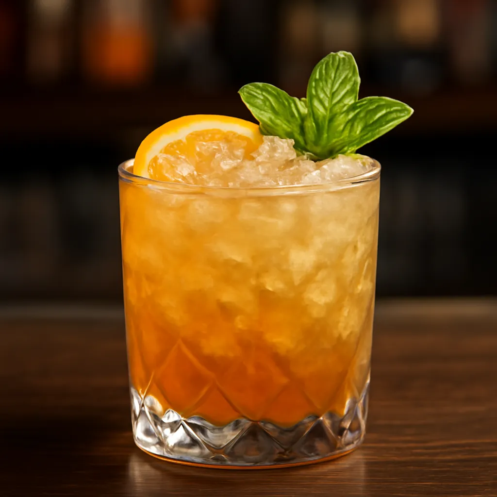 Scotch Sherry Cobbler