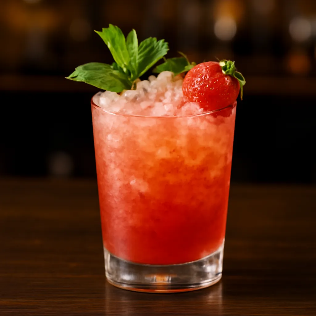 Gin Smash Strawberry