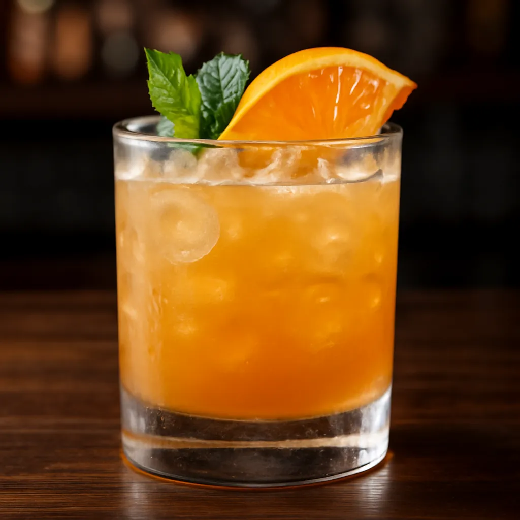 Bourbon Orange Smash