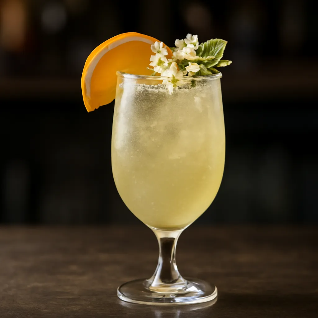 Elderflower Citrus Fizz