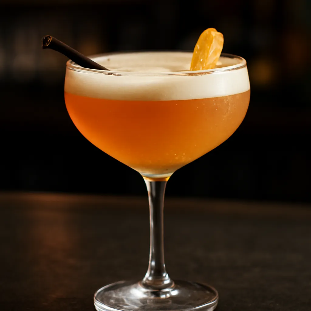 Bourbon Vanilla Sour