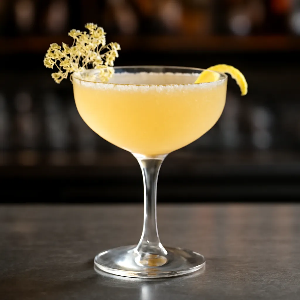 Elderflower Sidecar