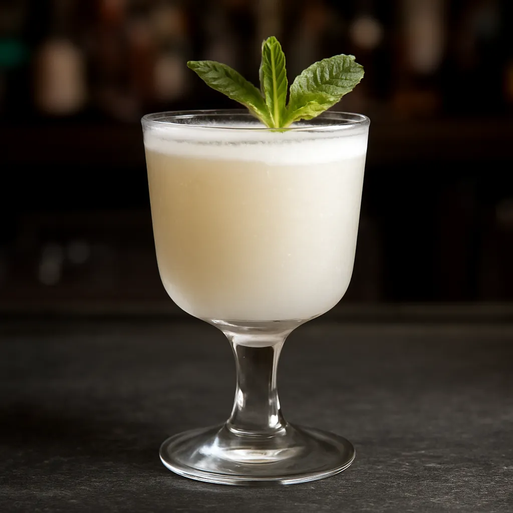 Absinthe Clarified Milk Punch