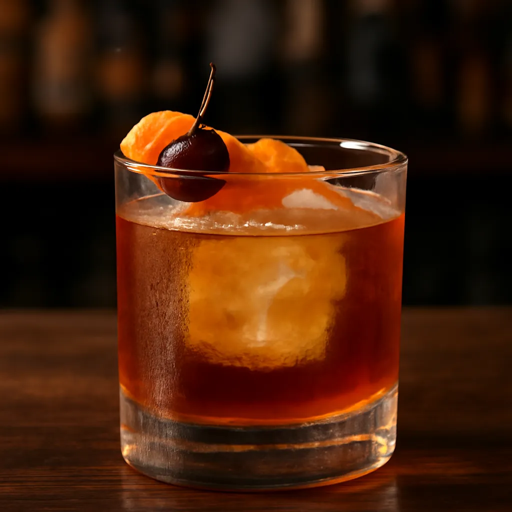 Absinthe Rum Old Fashioned