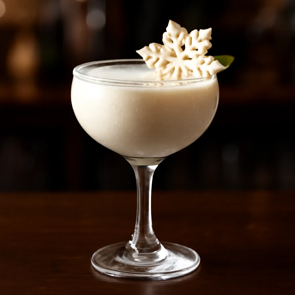 White Chocolate Snowflake