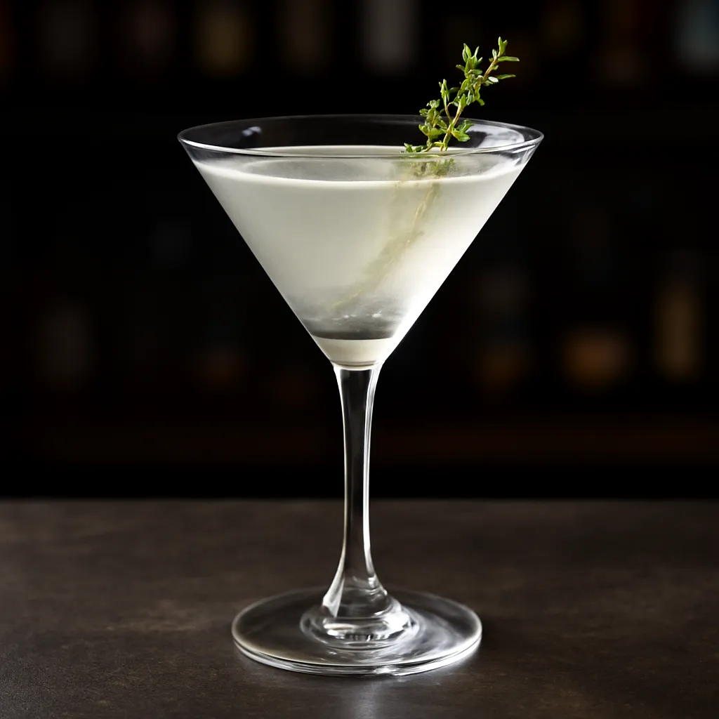 Sake Martini Thyme