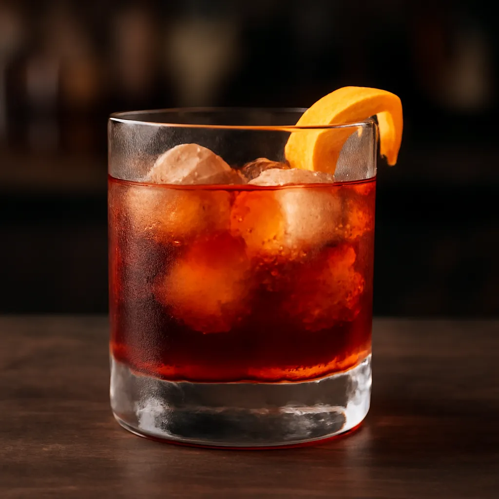 Rum Cuban Negroni