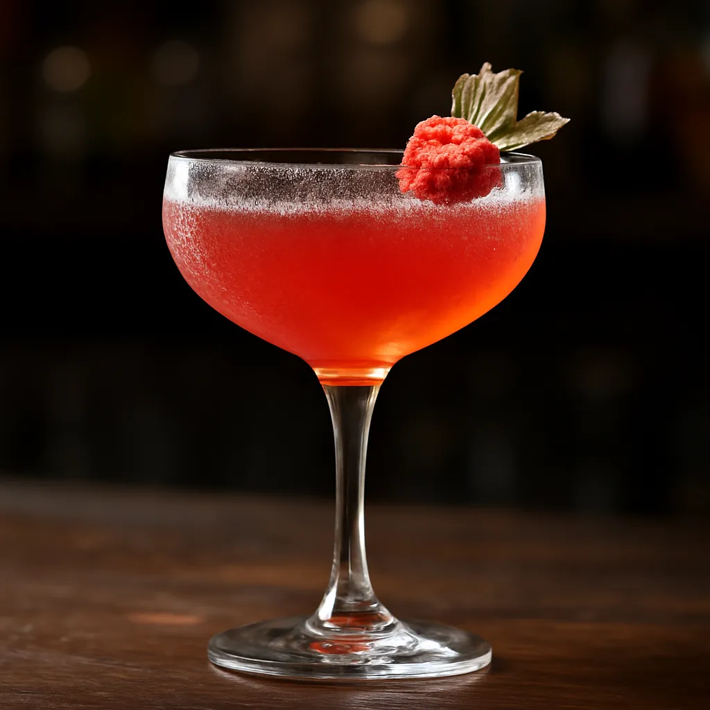 Champagne and Raspberry Liqueur