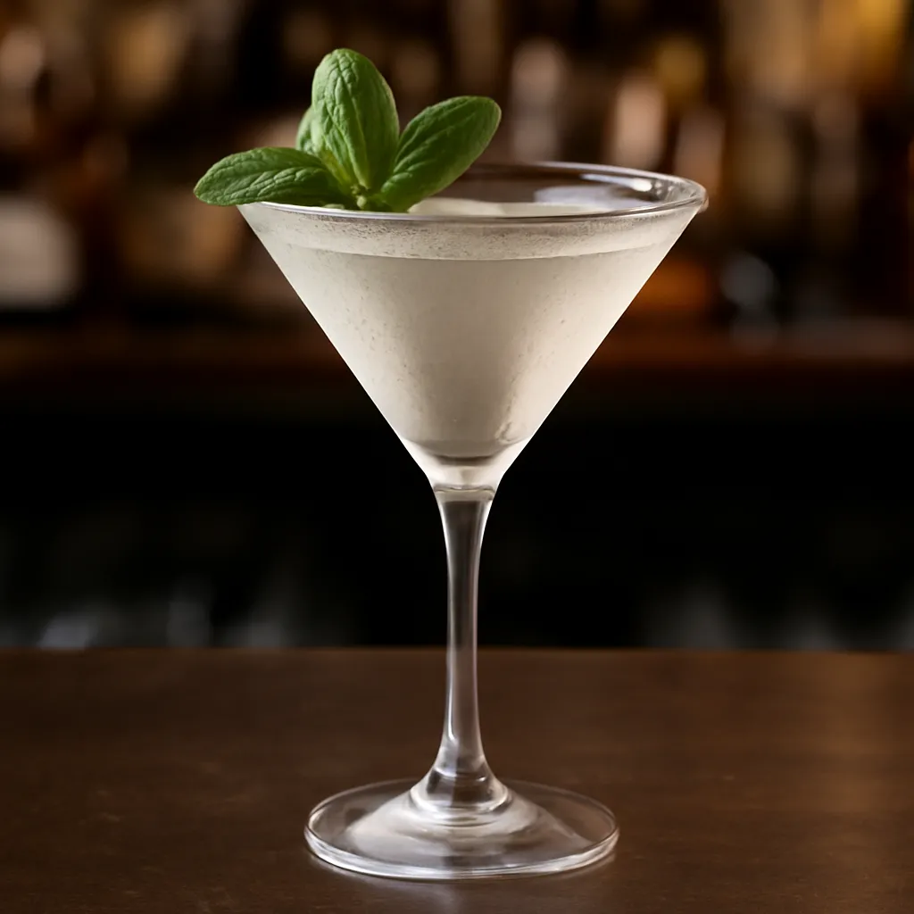 Sake Martini Mint