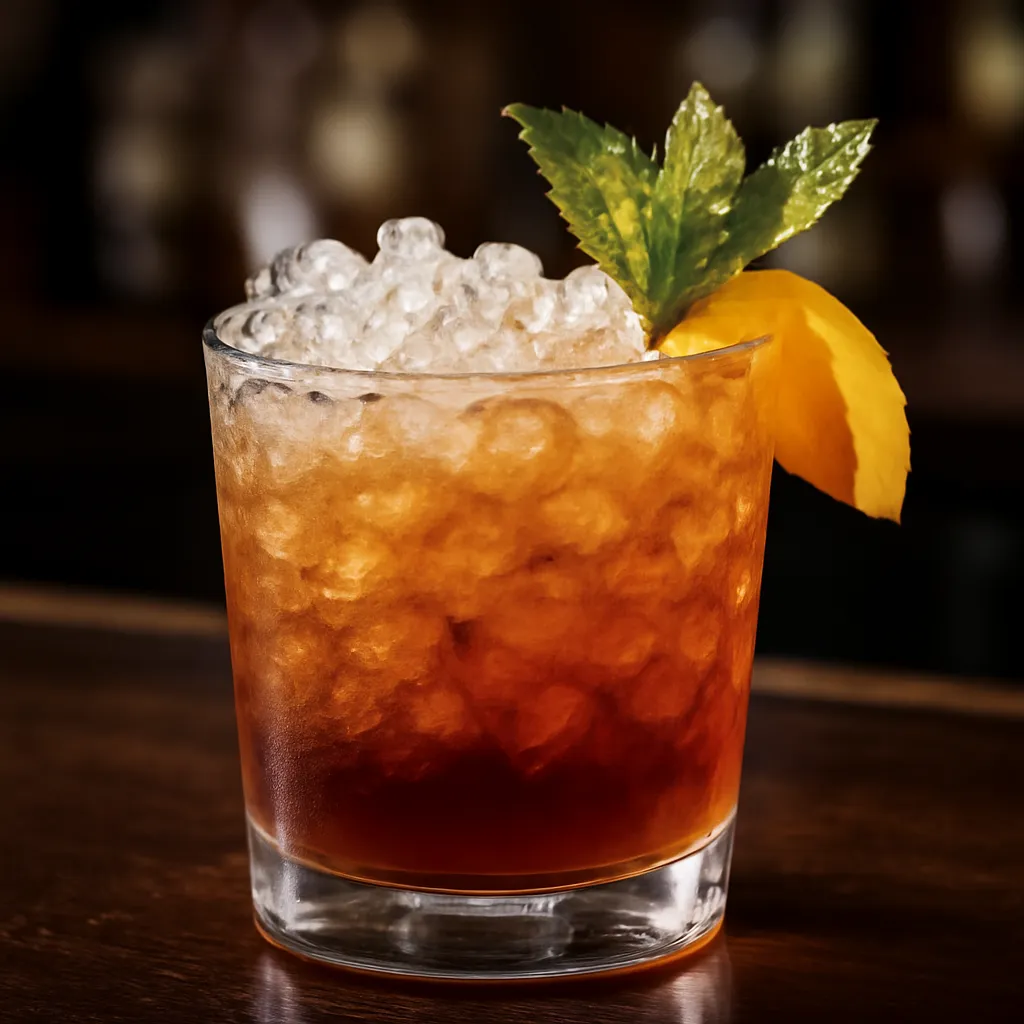 Bourbon Julep Punch