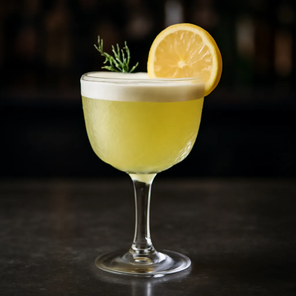 Absinthe Lemon Sour