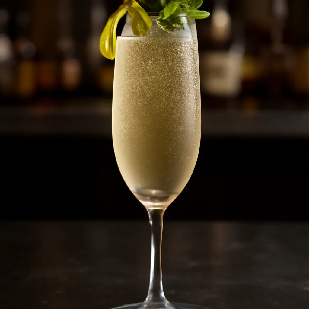 Vodka Champagne Cocktail