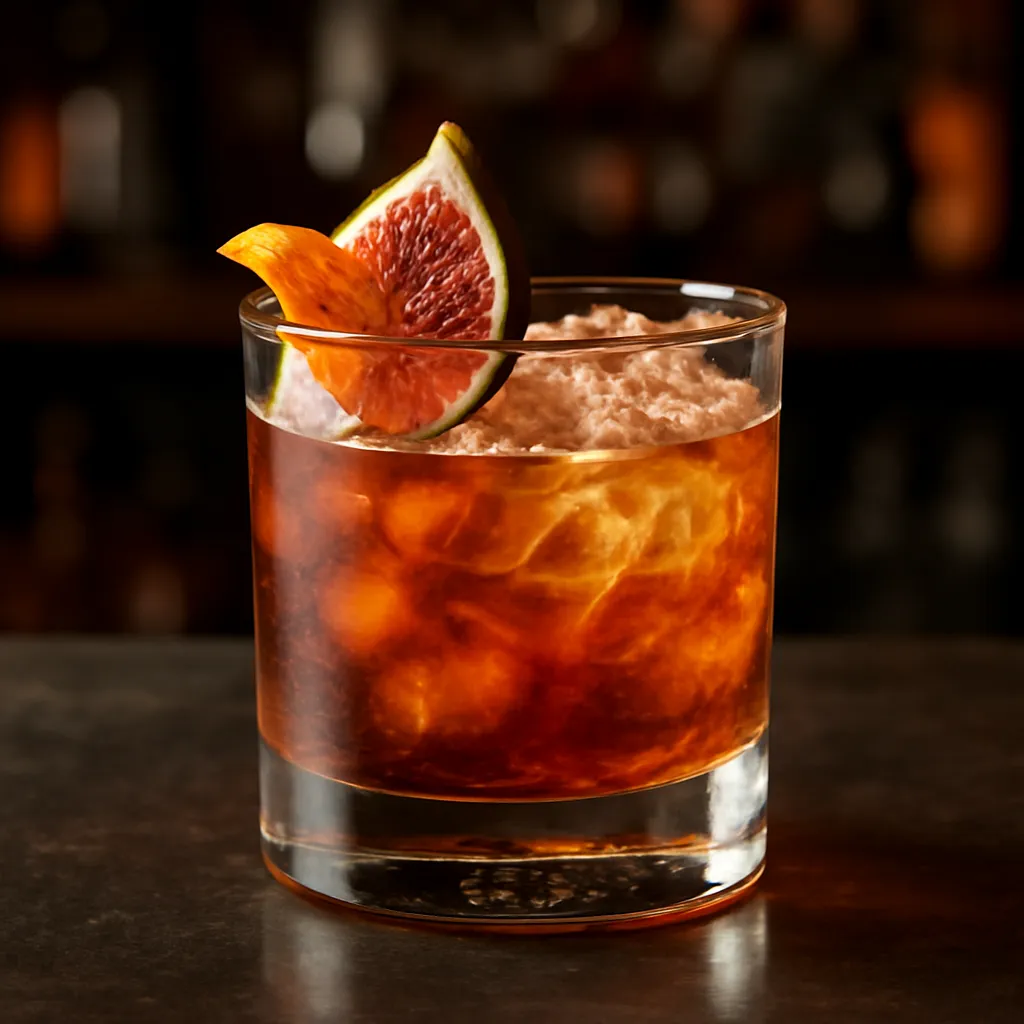 Bourbon Fig Old Fashioned