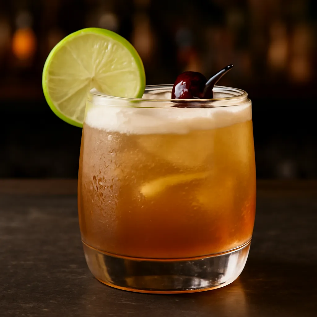 Rum Brown Sugar Sour
