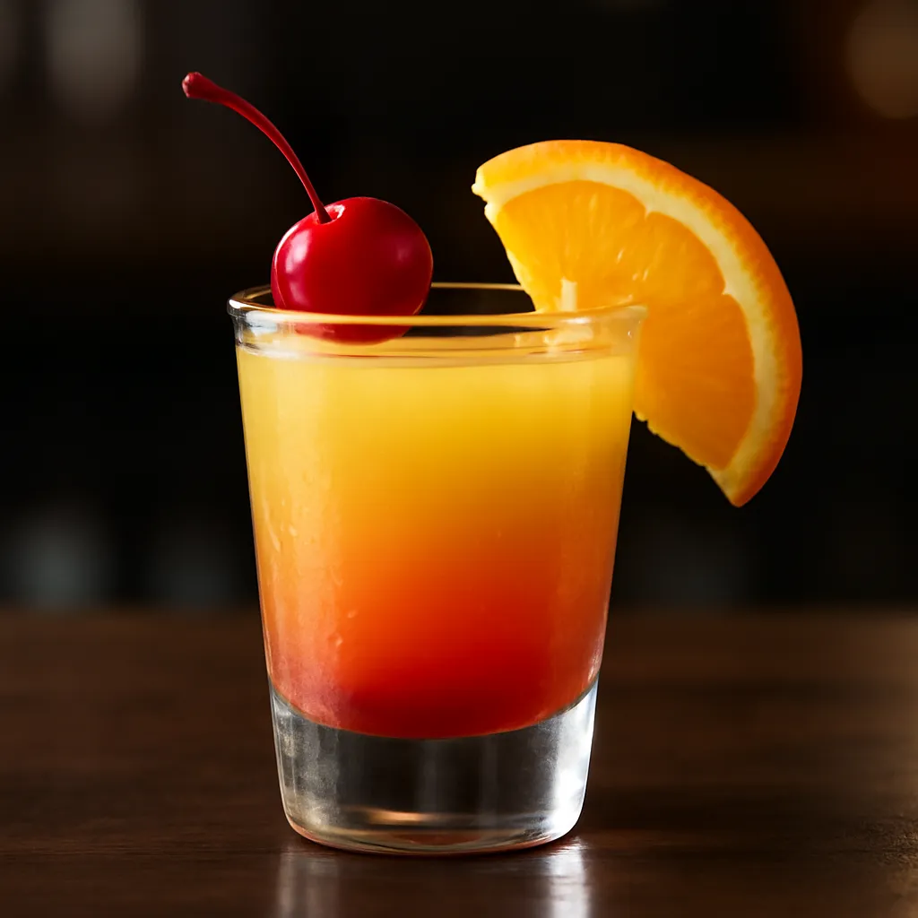 Tequila Sunrise Shot