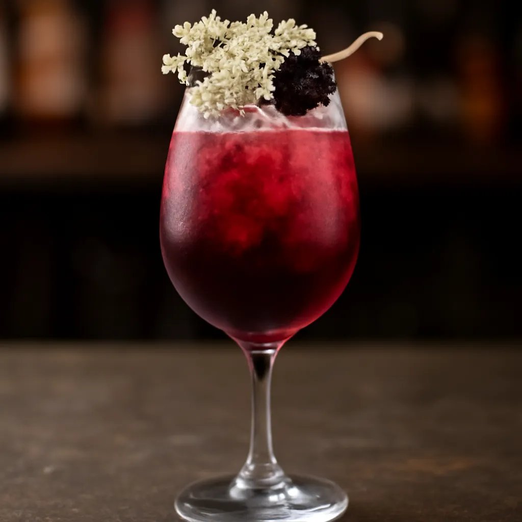 Elderflower Sparkling Blackberry