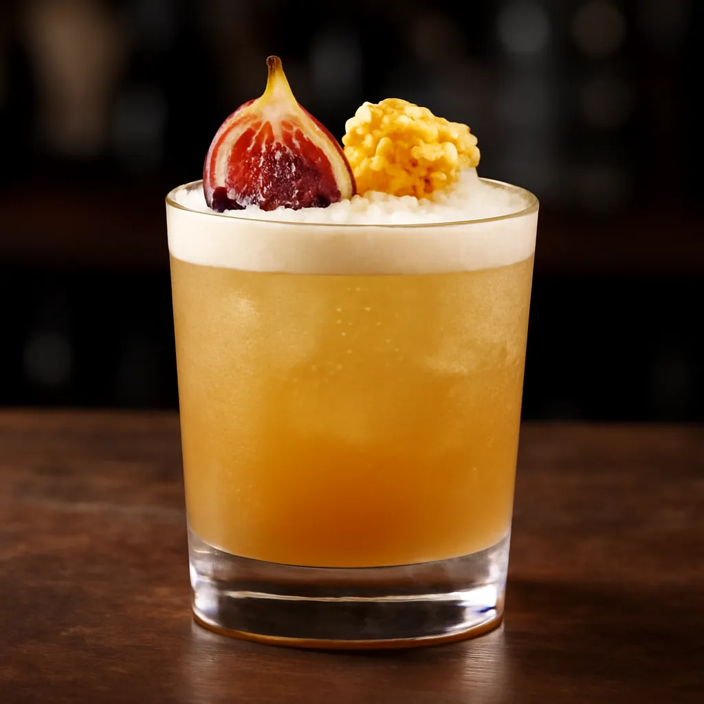 Honey Fig Sour