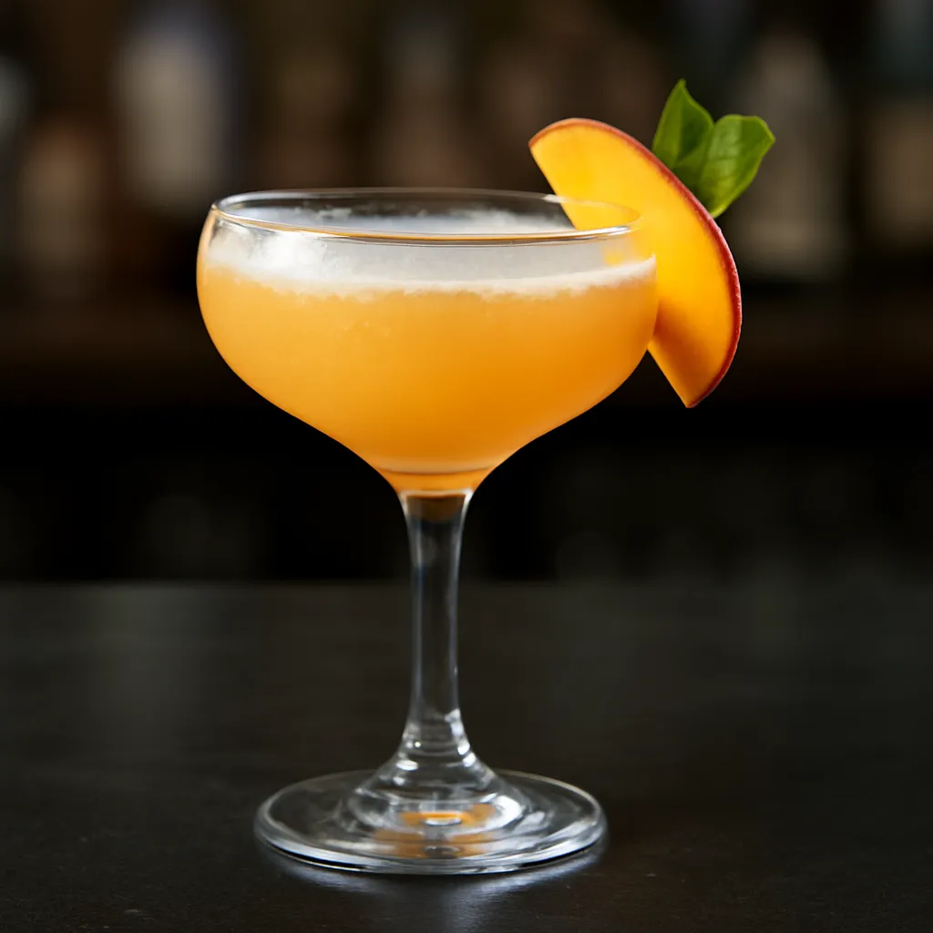 Champagne and Peach Nectar