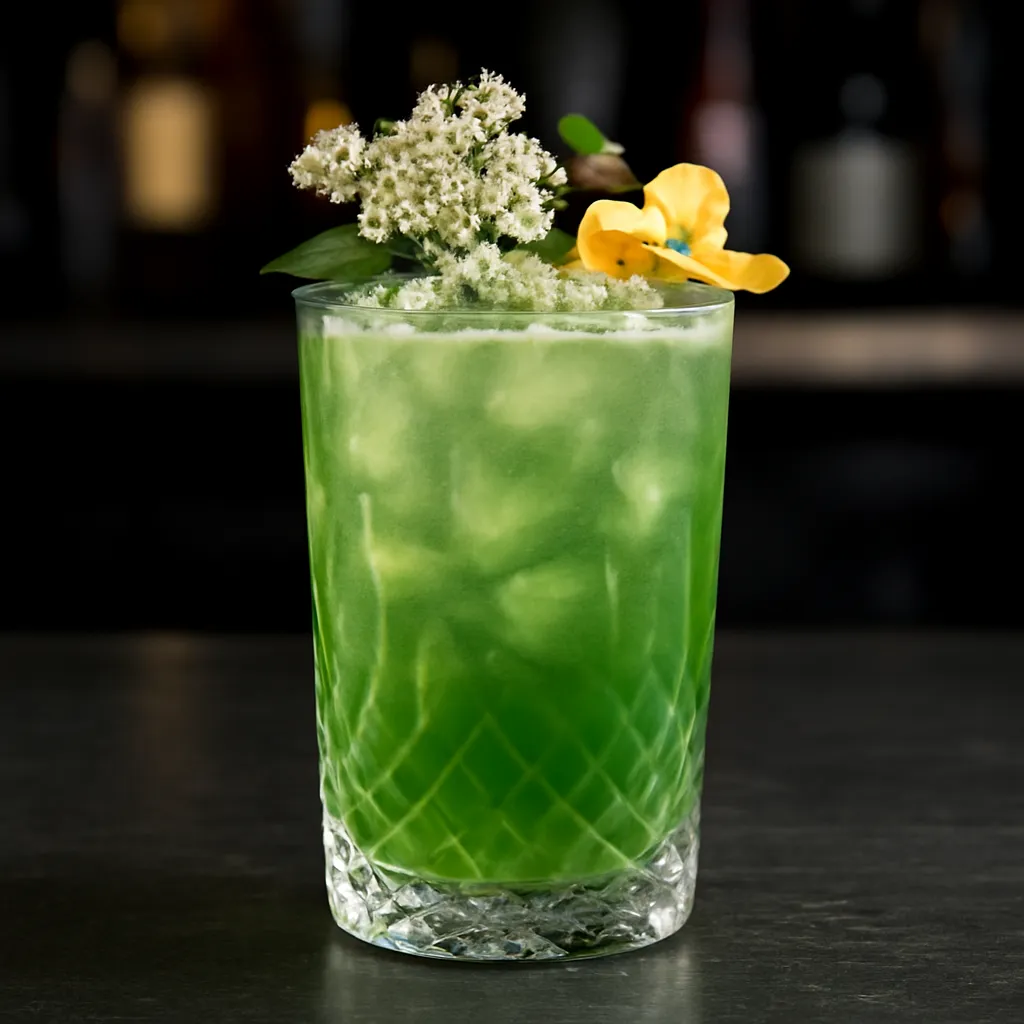 Elderflower Emerald Fizz