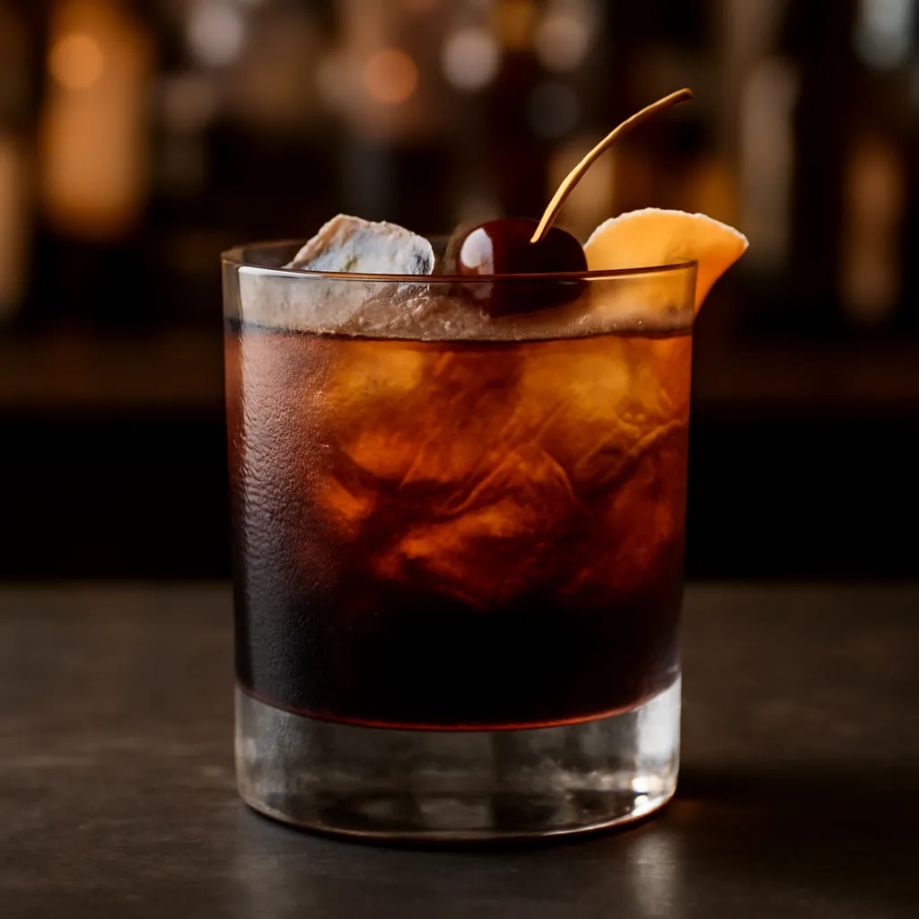 Amaretto Black Russian