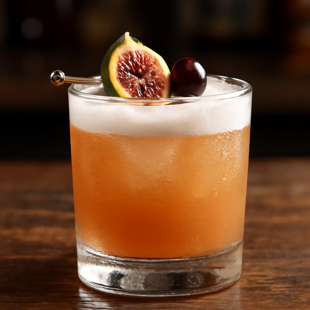 Scotch Smoky Fig Sour