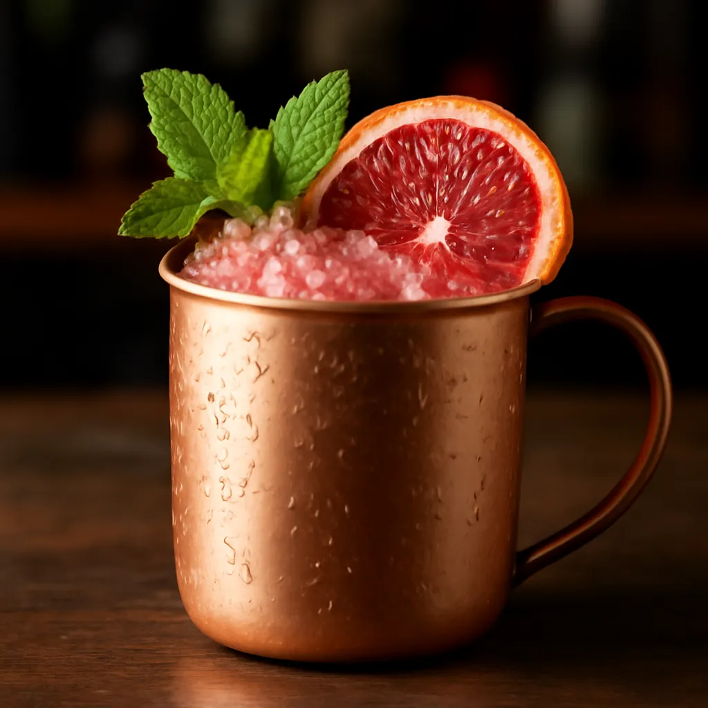 Sake Mule Blood Orange