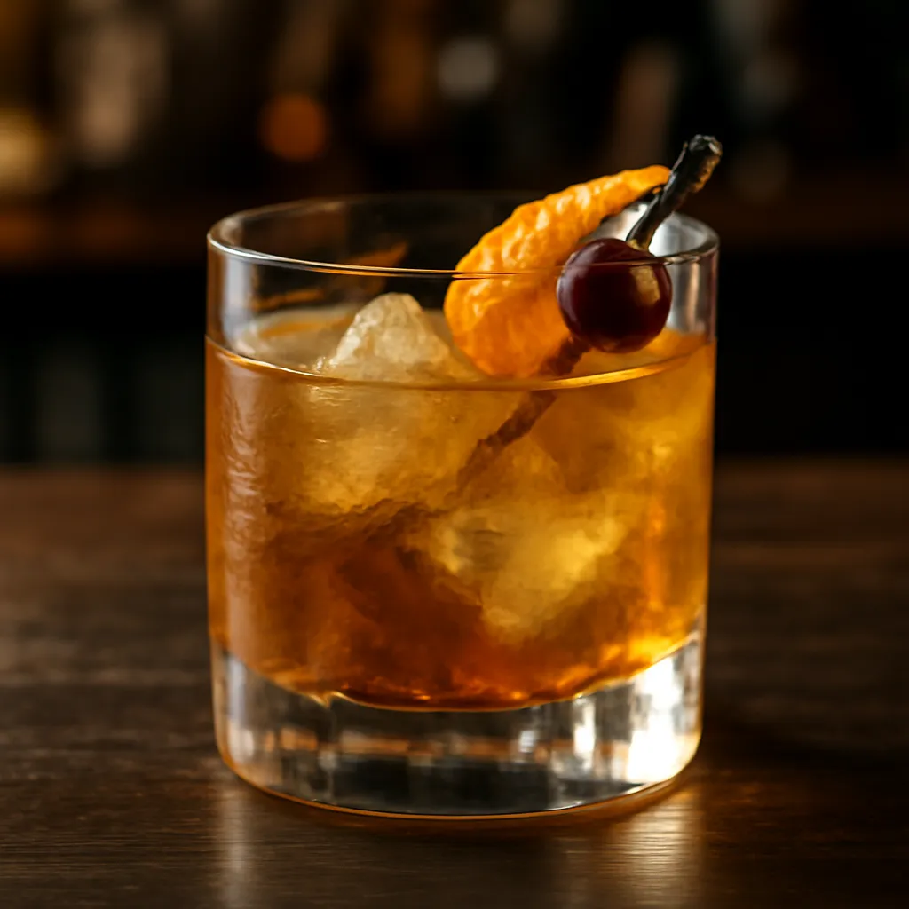 Gin Old Fashioned
