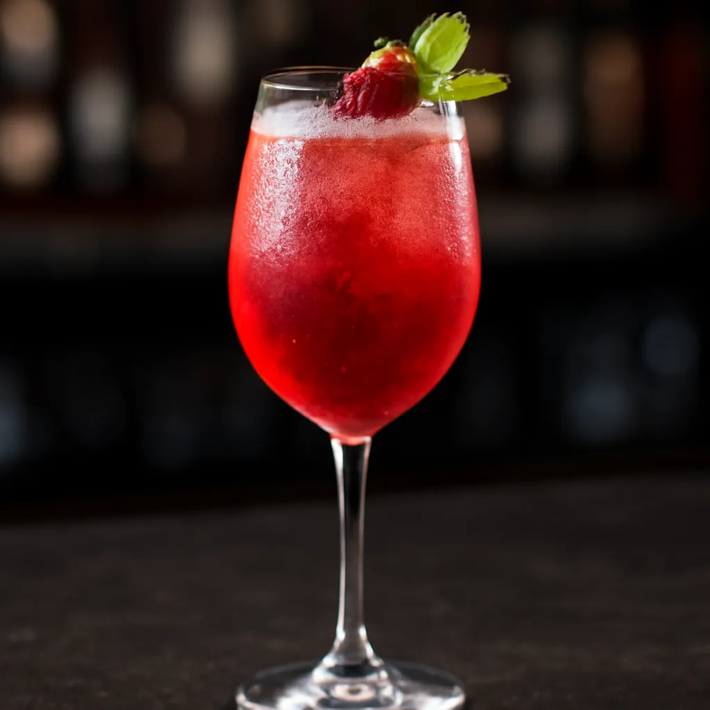 Prosecco and Raspberry