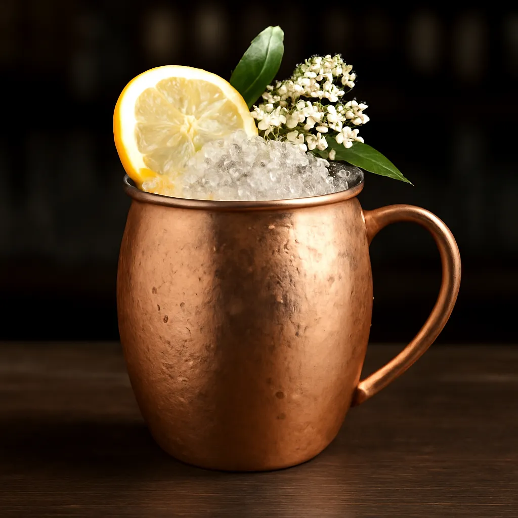 Elderflower Spiced Mule