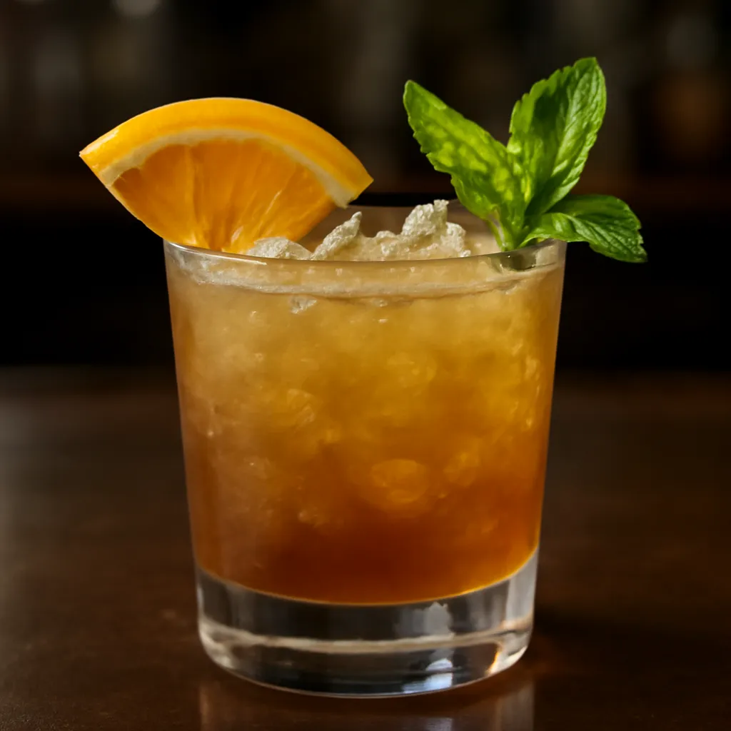 Bourbon Brown Sugar Smash