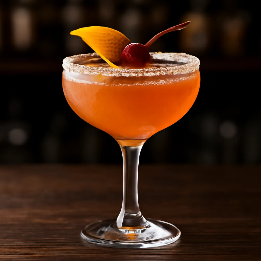 Bourbon Whiskey Crusta