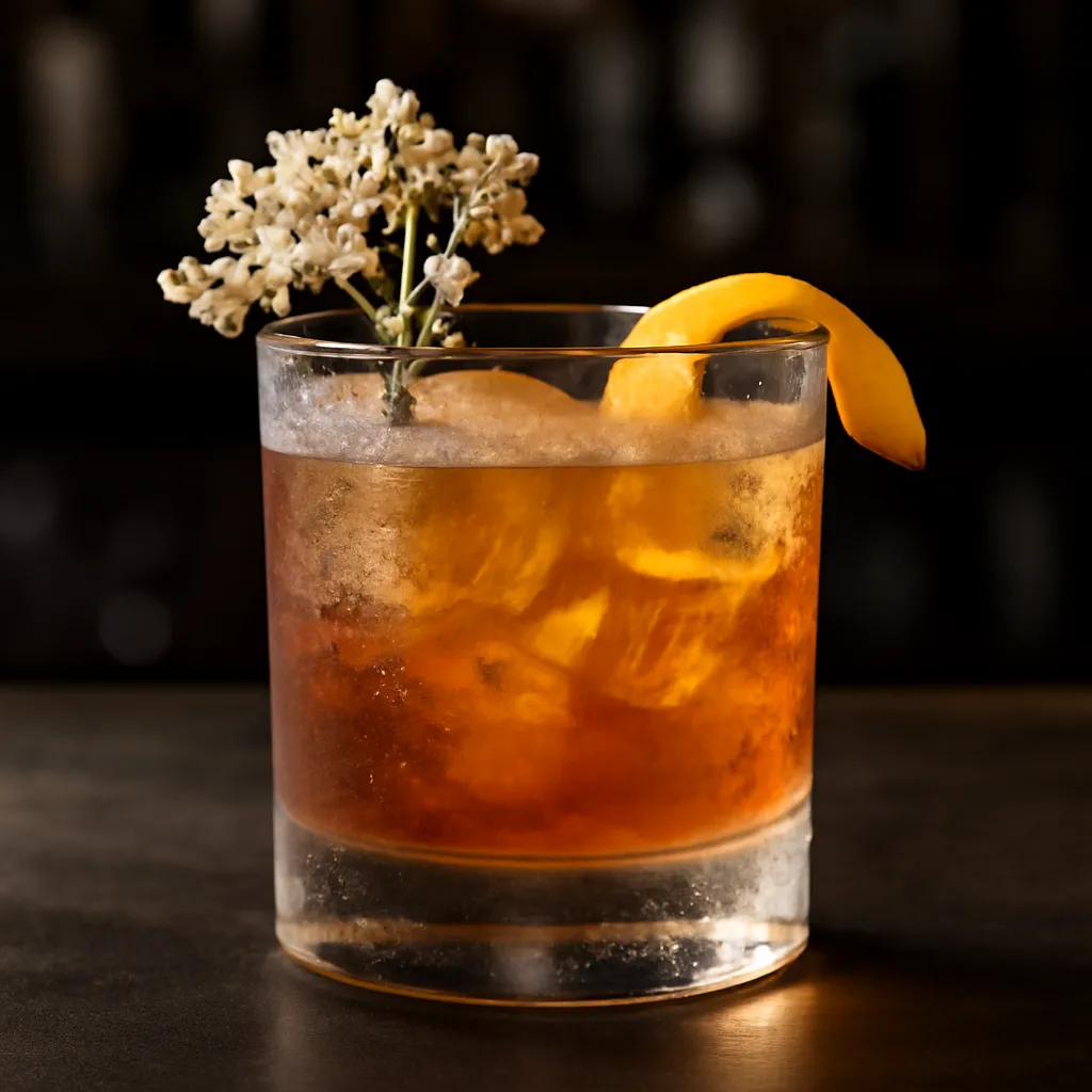 Elderflower Old Fashioned