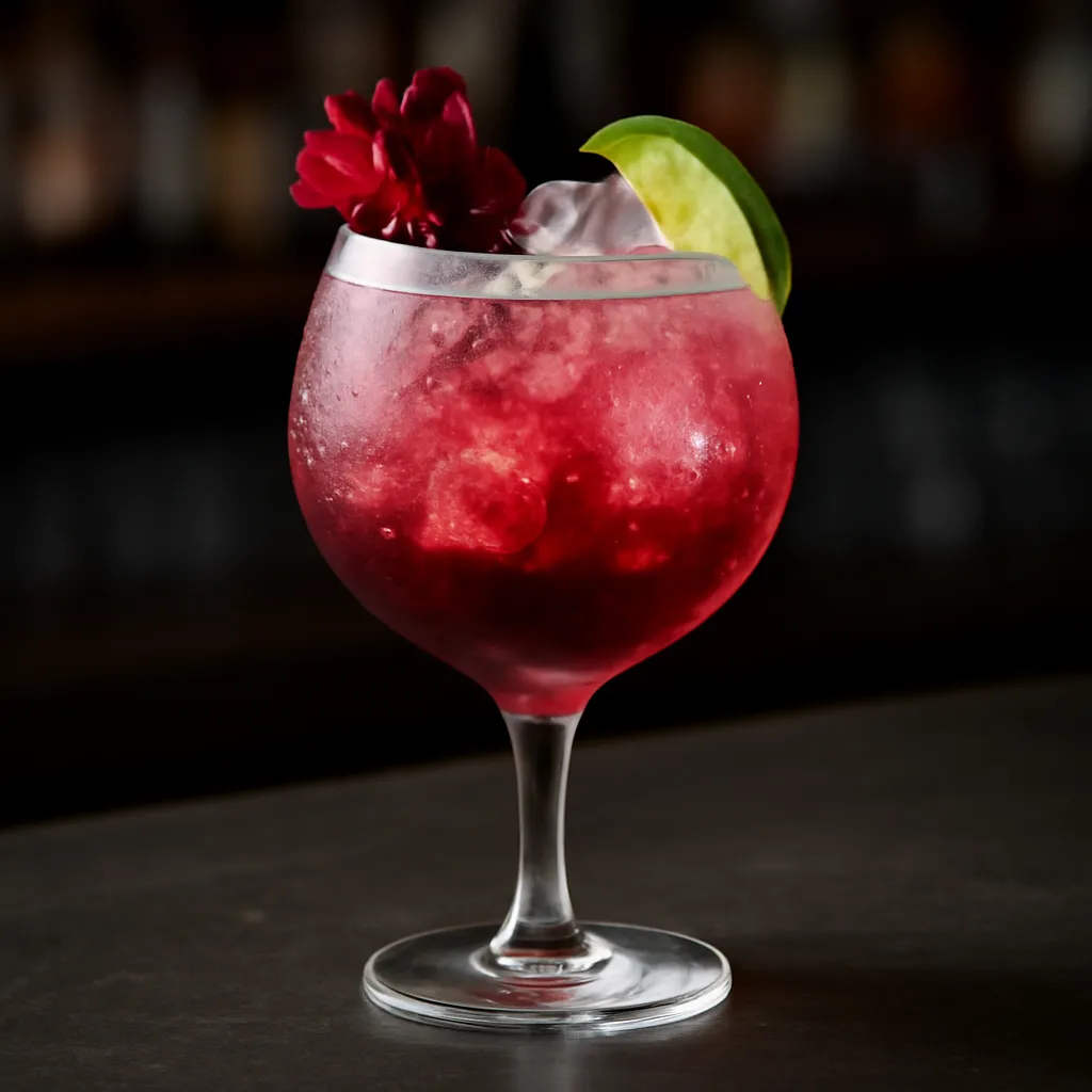 Gin Tonic Hibiscus