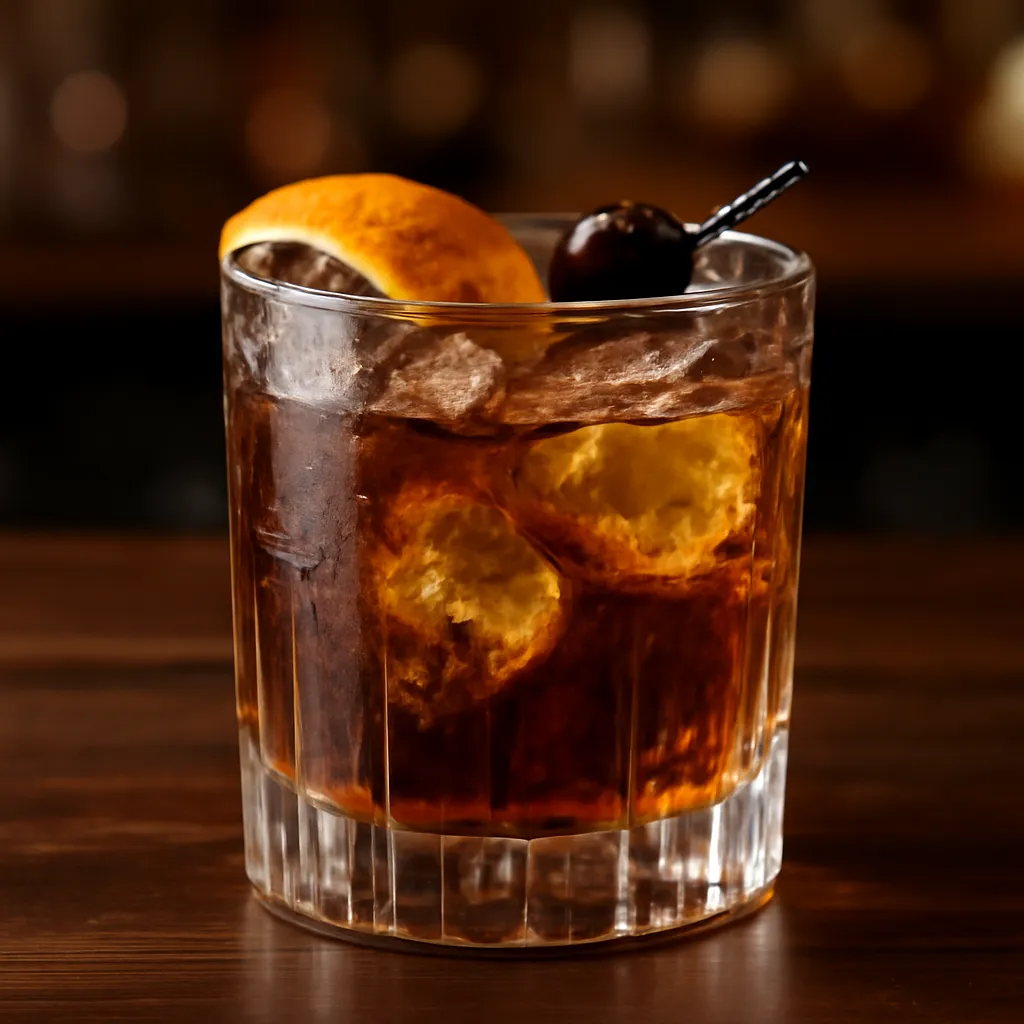 Dark Rum Old Fashioned