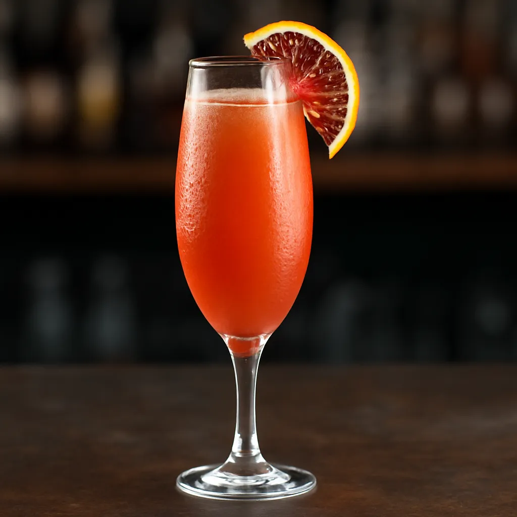 Blood Orange Bellini