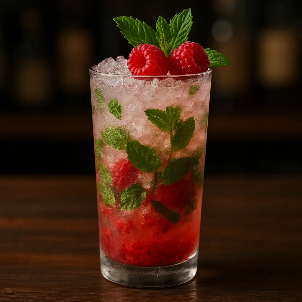 Vodka Raspberry Mojito