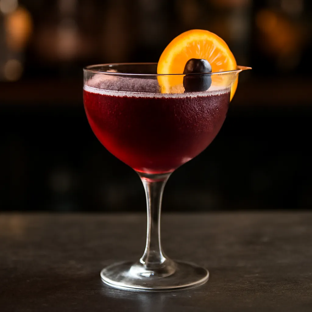 Bourbon Port Cocktail