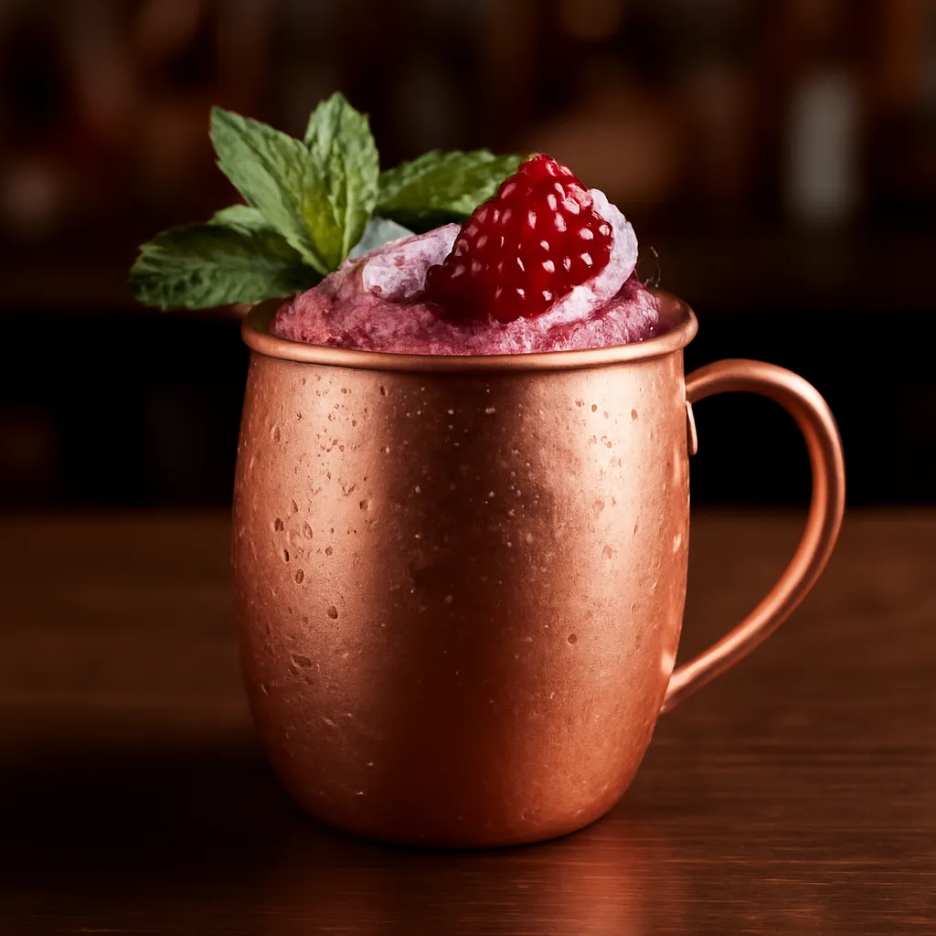 Sake Mule Pomegranate