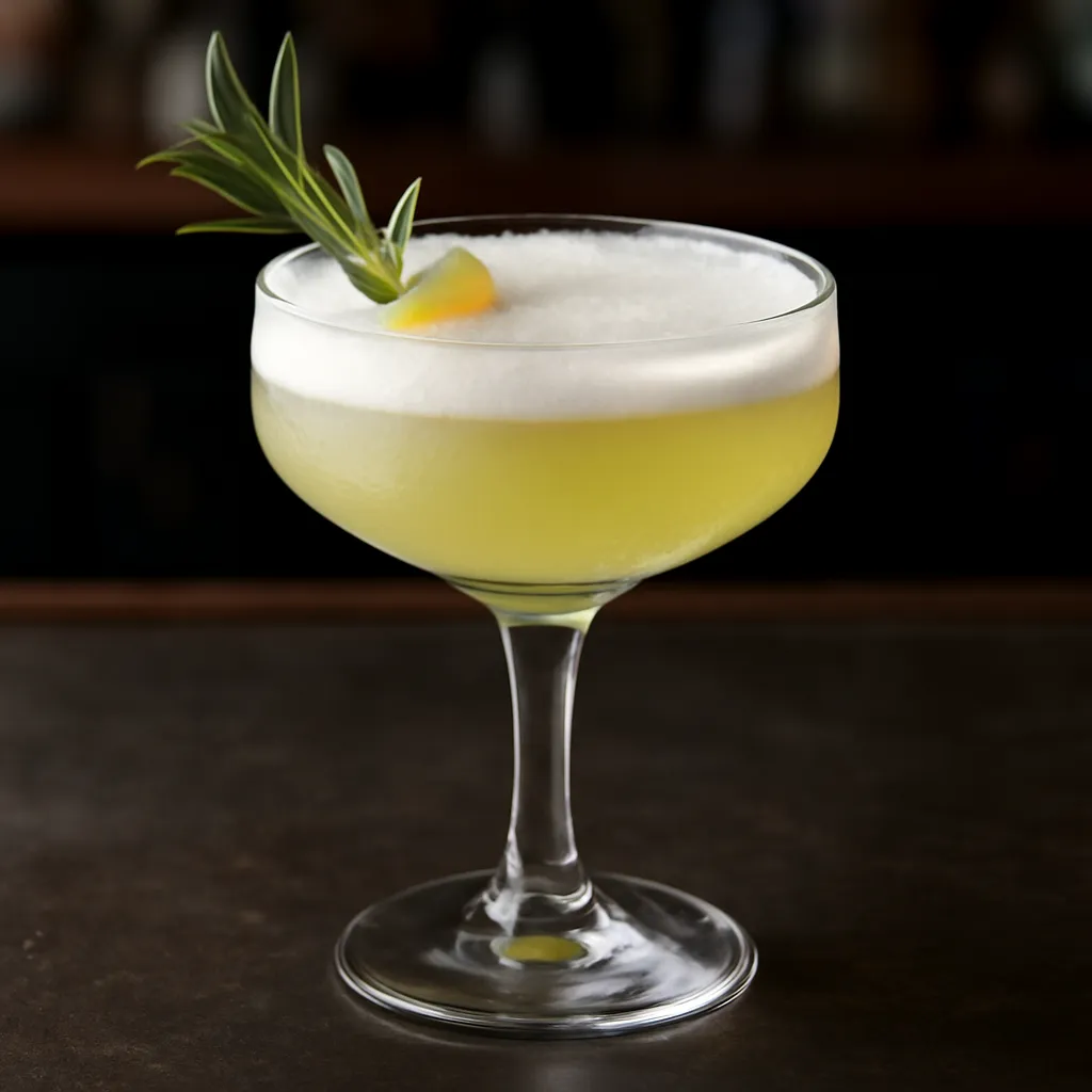 Absinthe Mezcal Sour
