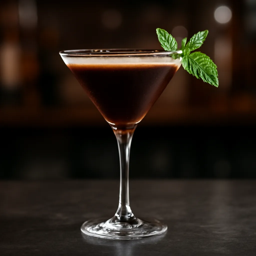 Kahlua Mint Martini