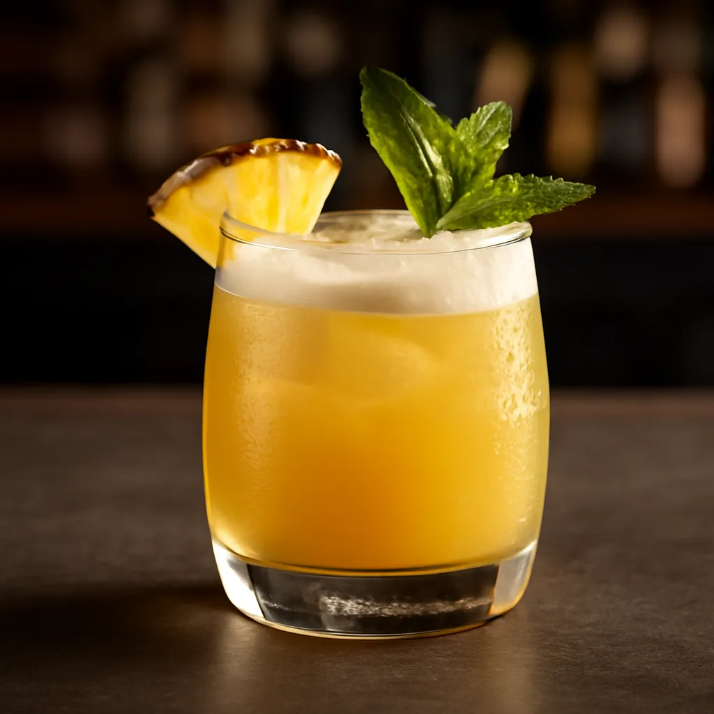 Pineapple Brandy Sour
